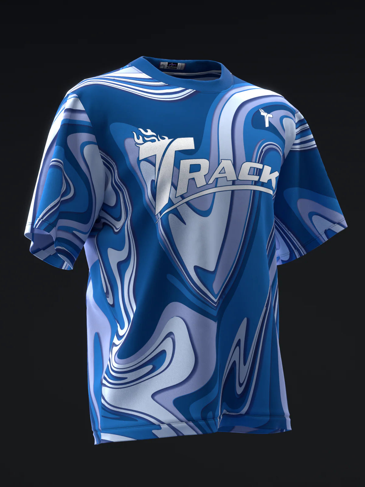 Custom Name - Track Cypher Pearl Bowling Jersey - All Size