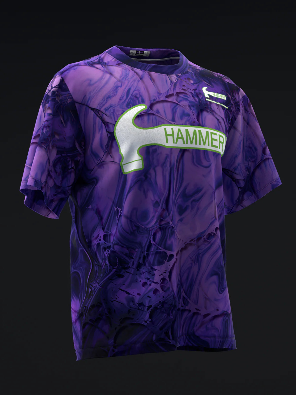 Custom Name - Hammer Black Widow 3.0 Dynasty Bowling Jersey - All Size