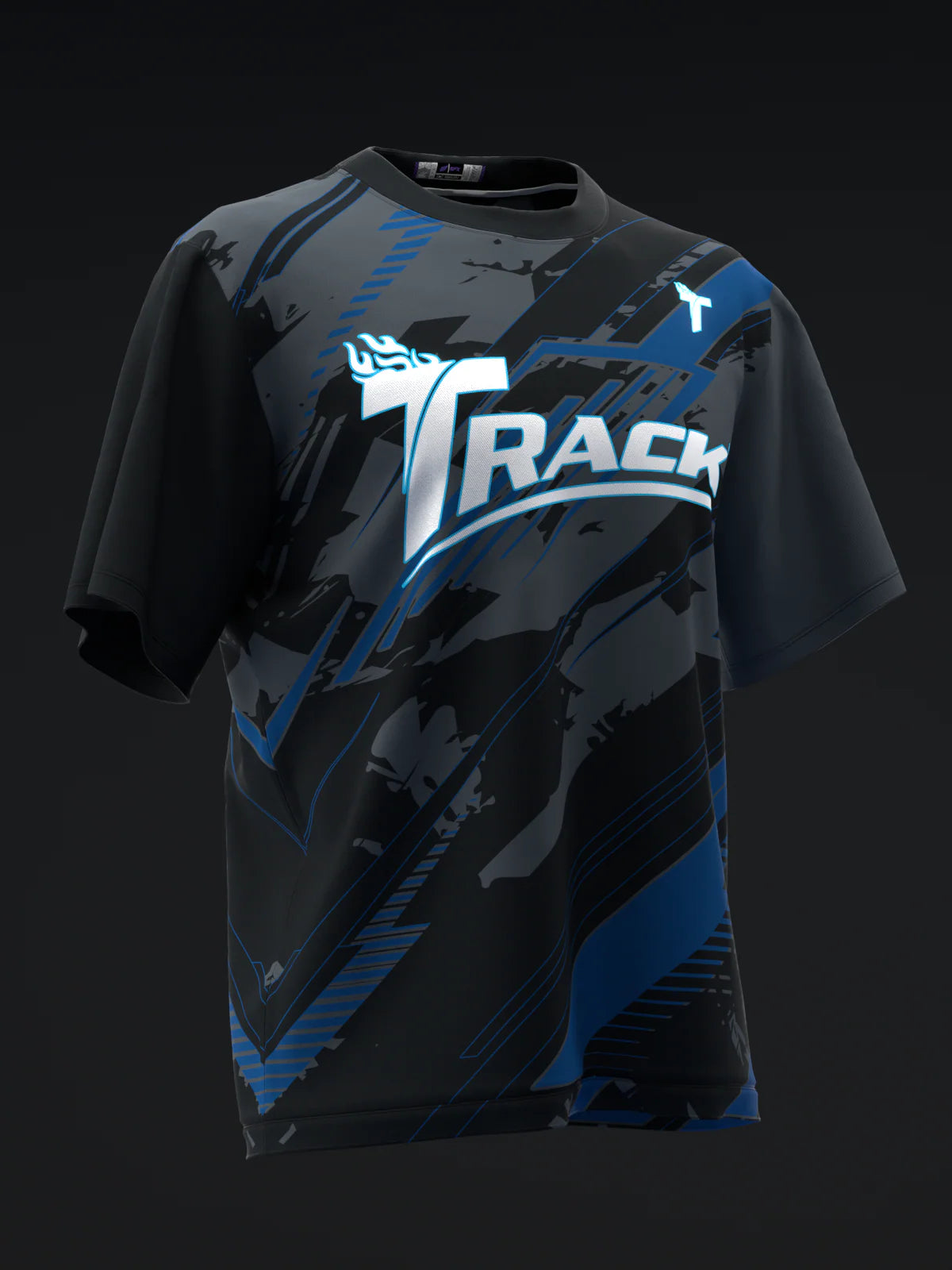 Custom Name - Track Stealth Hybrid Bowling Jersey - All Size