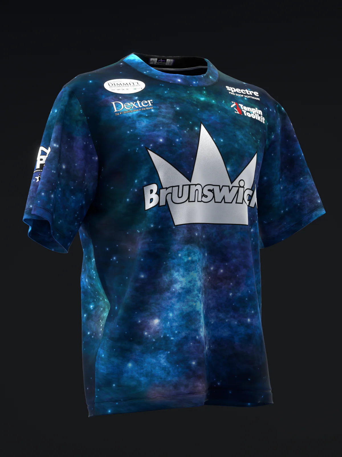 Custom Name - Ashly Galante Galaxy Bowling Jersey - All Size