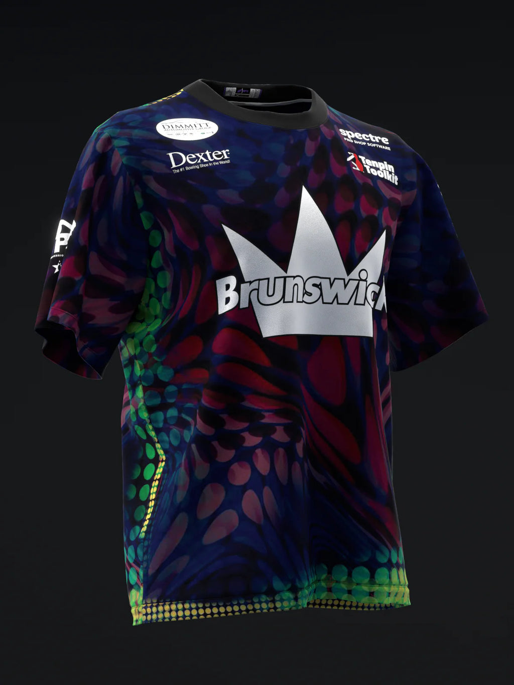 Custom Name - Ashly Galante Oil Spill Bowling Jersey - All Size