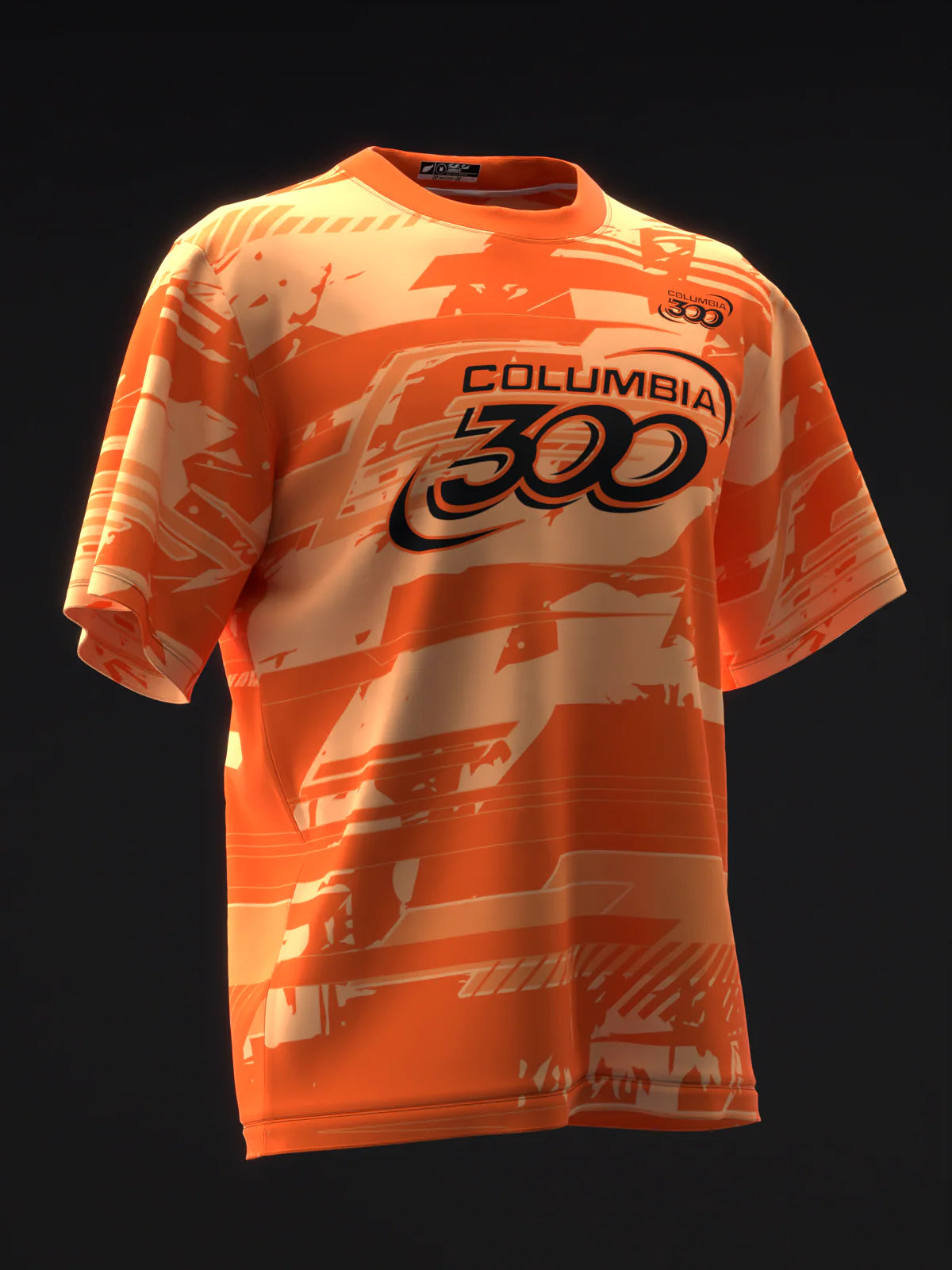 Custom Name - Columbia 300 Piranha Solid Bowling Jersey - All Size