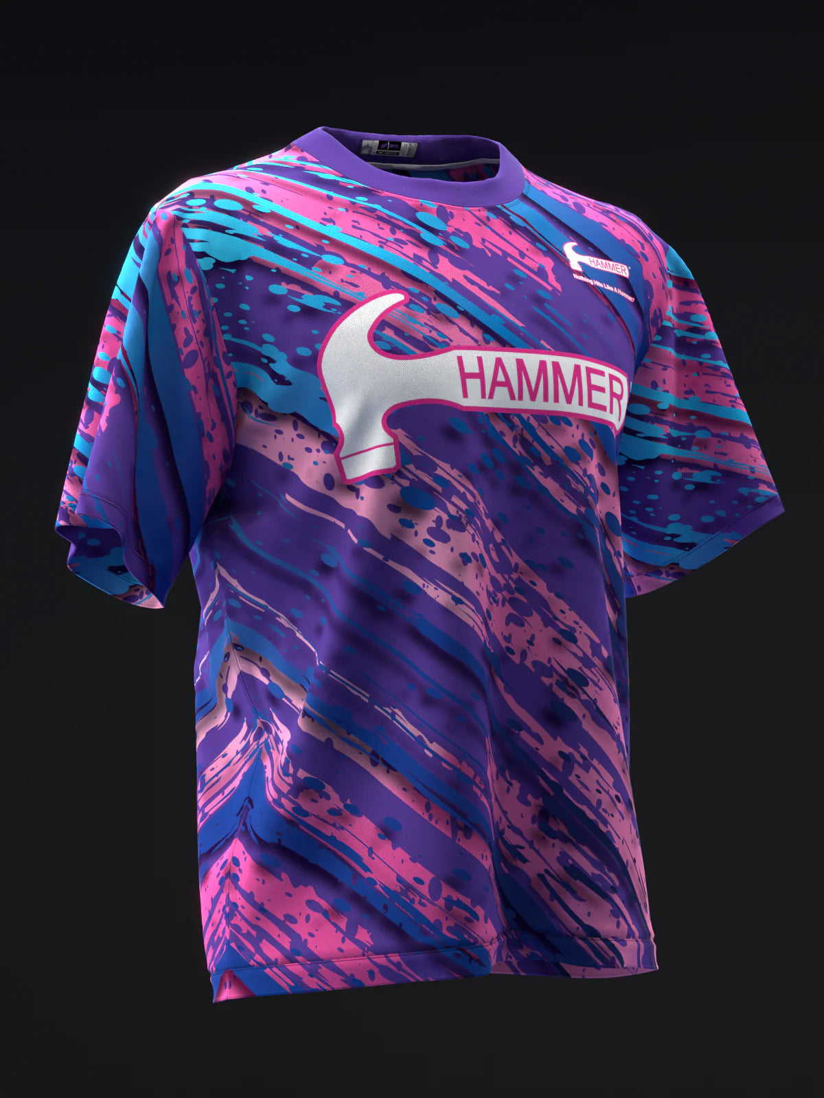 Custom Name - Hammer Effect Bowling Jersey - All Size