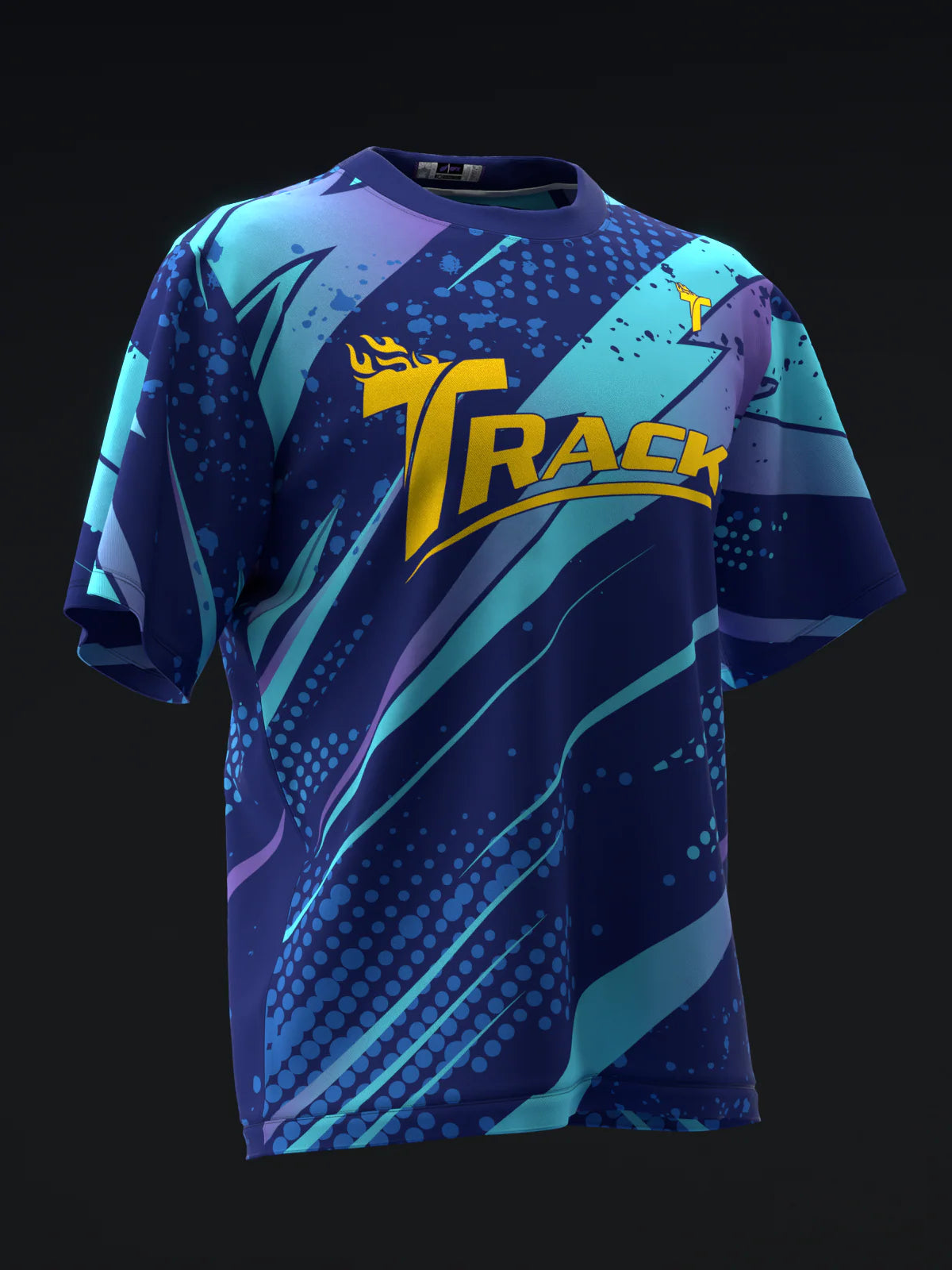 Custom Name - Track Criterion Bowling Jersey - All Size