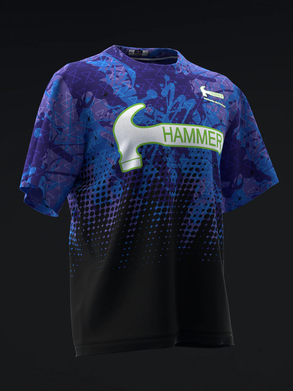 Custom Name - Hammer Black Widow Tour V1 Bowling Jersey - All Size
