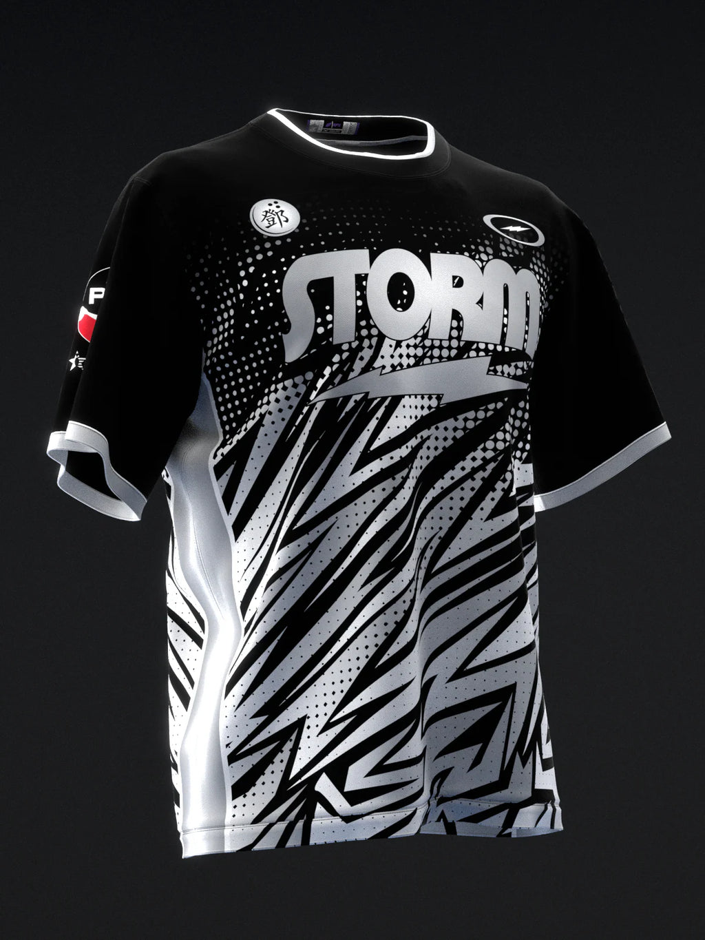 Custom Name - Darren Tang 2024 Colorway Black Silver Bowling Jersey - All Size
