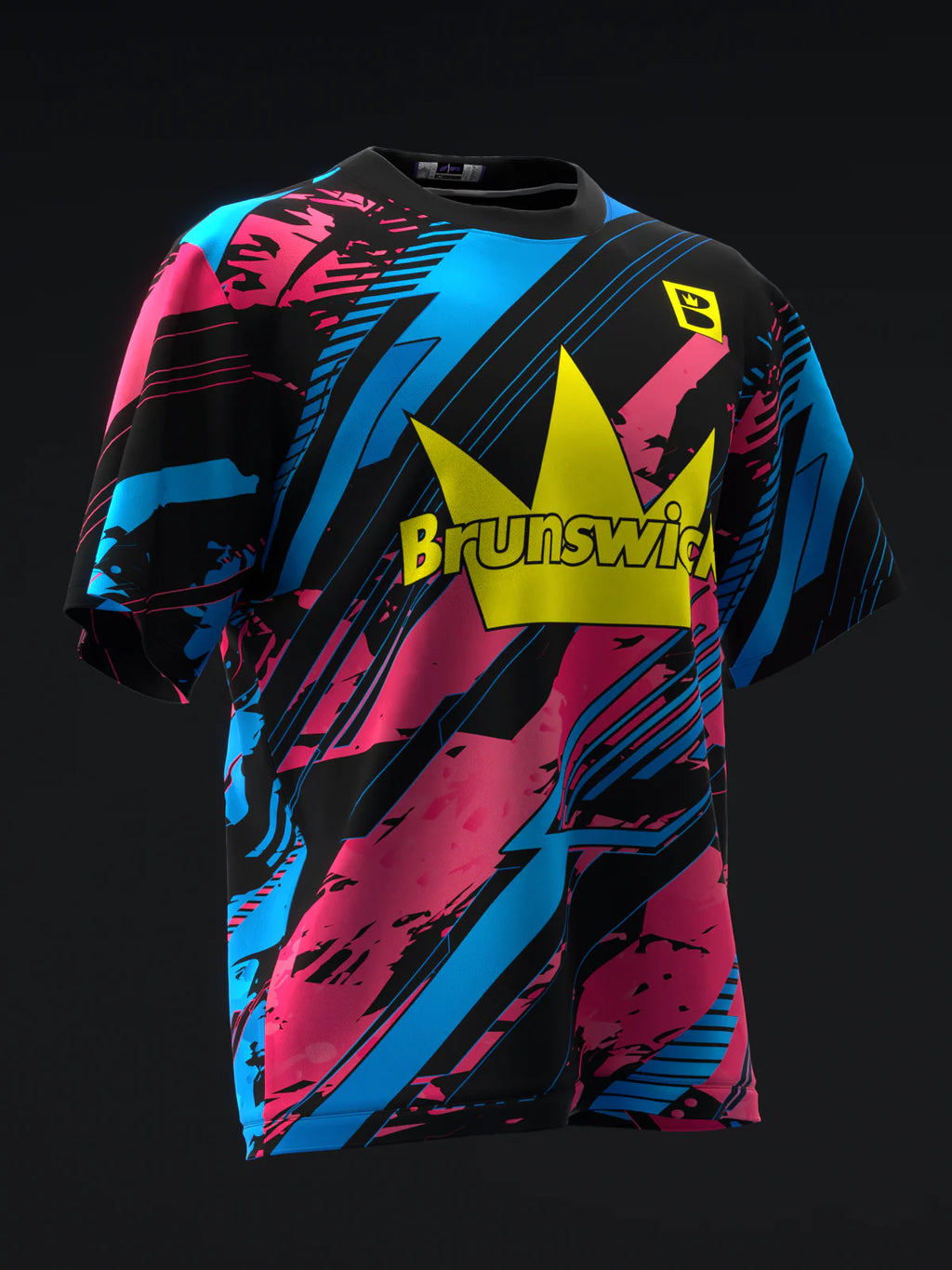 Custom Name - Brunswick Energize Bowling Jersey - All Size