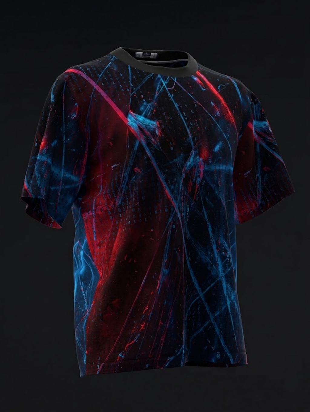 Custom Name - Zero Glitch Black Red Bowling Jersey - All Size
