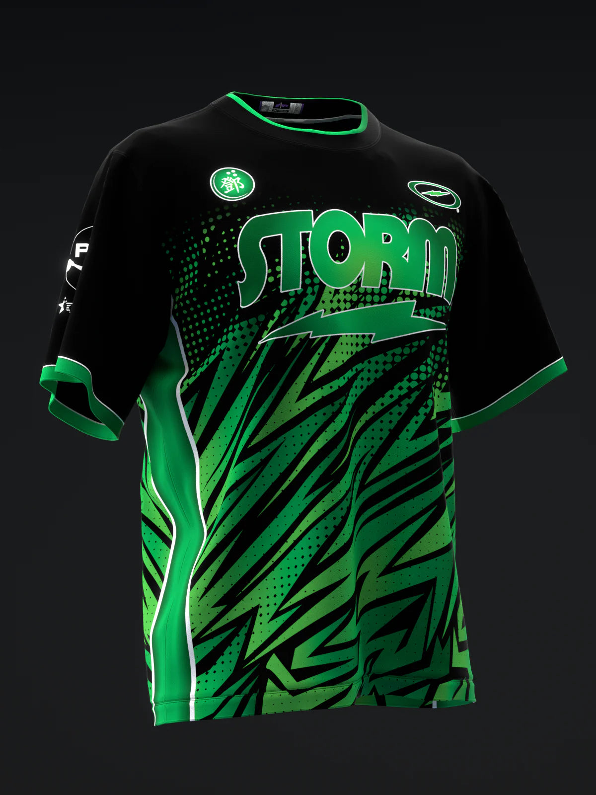 Custom Name - Darren Tang 2022 Colorway Green Black Bowling Jersey - All Size