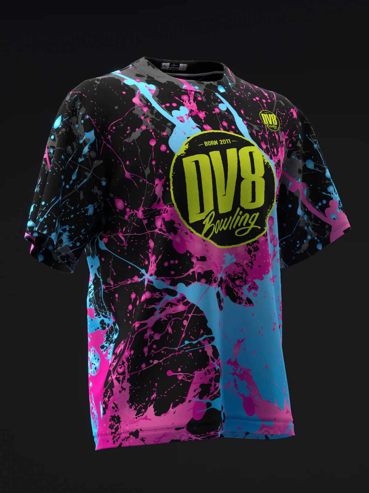 Custom Name - DV8 - Mantra Solid Bowling Jersey - All Size
