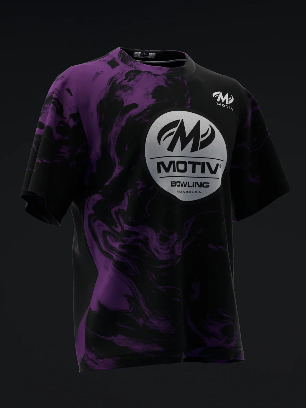 Custom Name - Motiv Primal Ghost Bowling Jersey - All Size