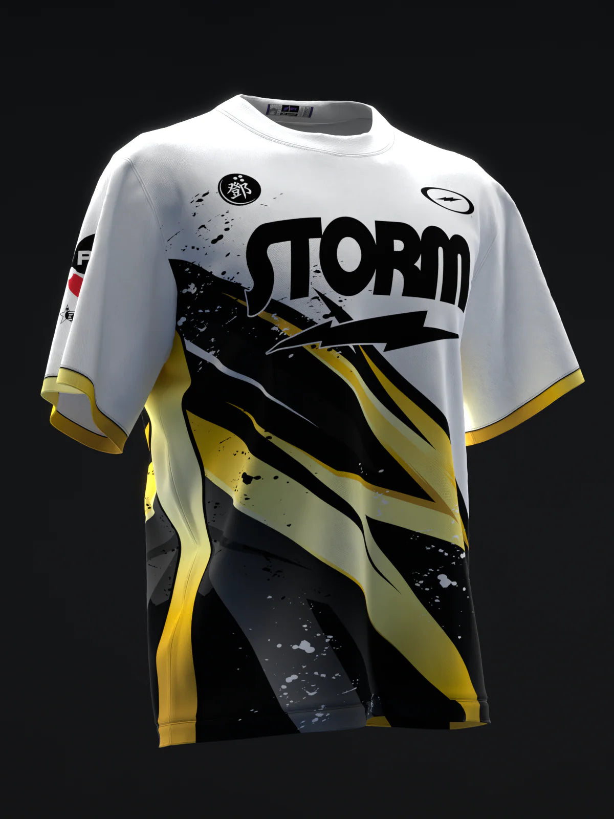Custom Name - Darren Tang 2023 Lightning White Bowling Jersey - All Size