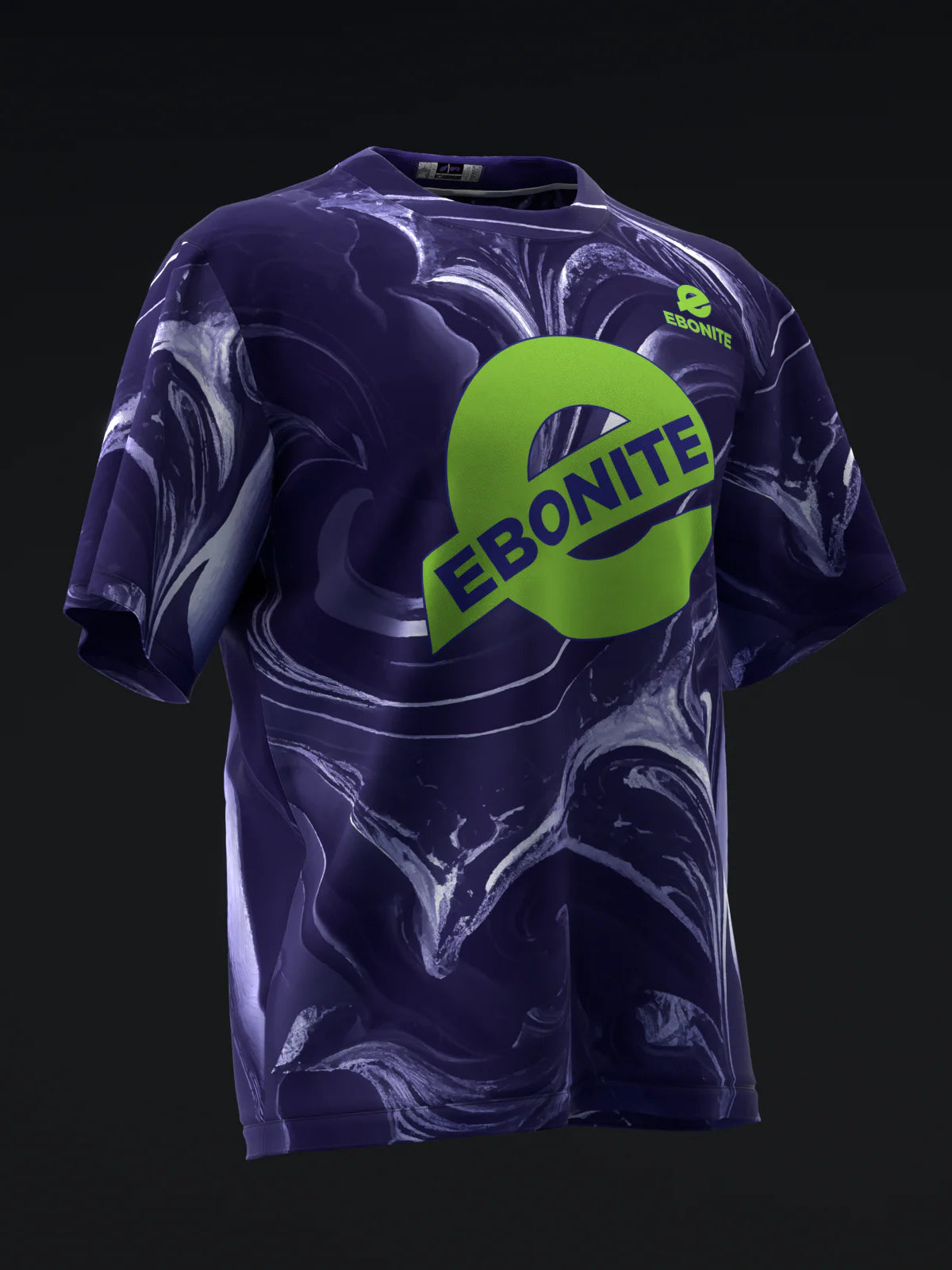 Custom Name - Ebonite Turbo X Bowling Jersey - All Size