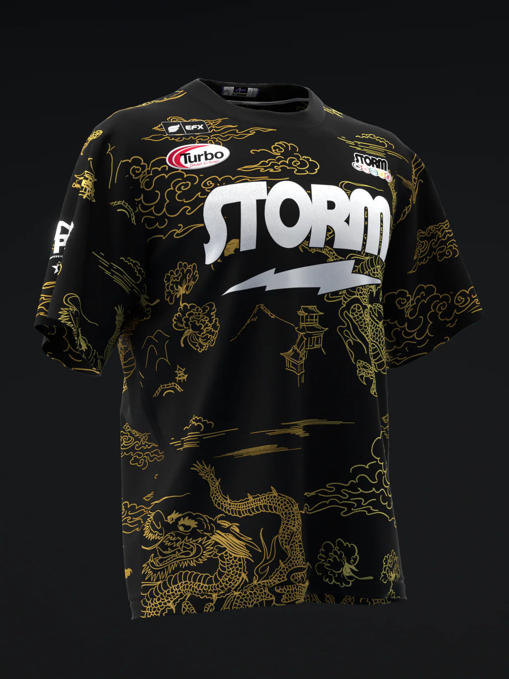 Custom Name - Li Jane Sin 2025 Dragon Sky Bowling Jersey - All Size
