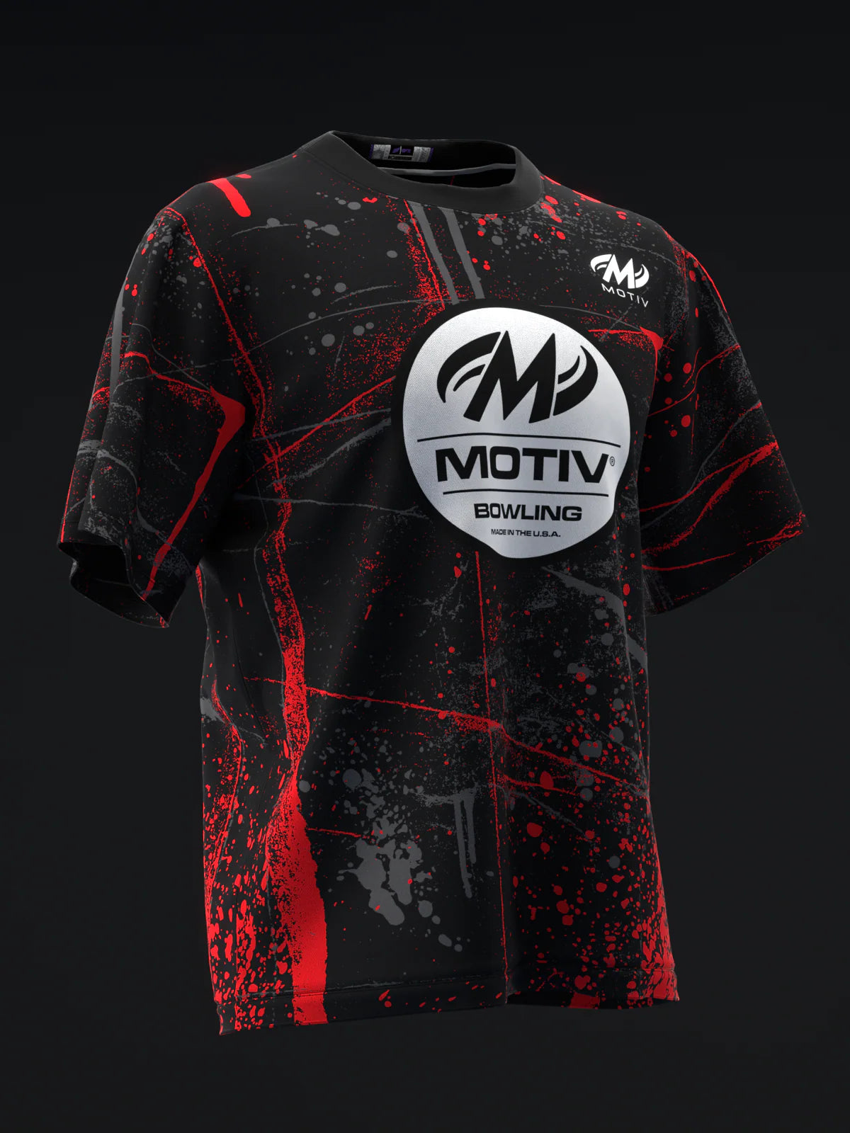 Custom Name - Motiv Jackal Onyx Bowling Jersey - All Size