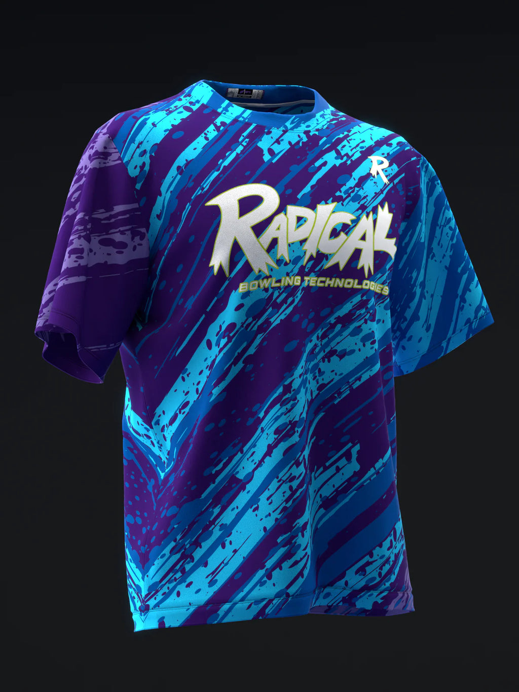 Custom Name - Radical Rattler Big Bite Bowling Jersey - All Size