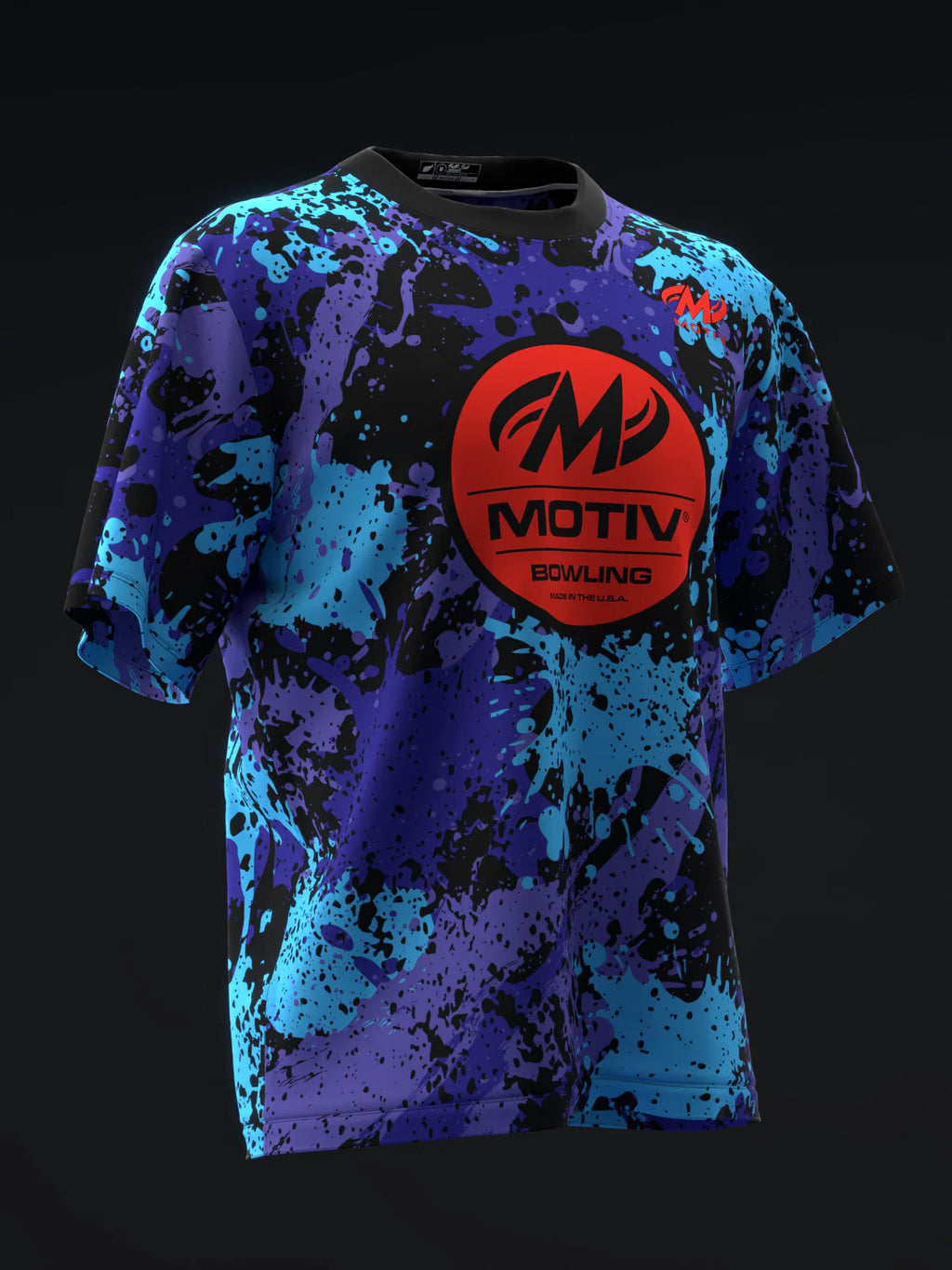 Custom Name - Motiv Venom Hysteria Bowling Jersey - All Size