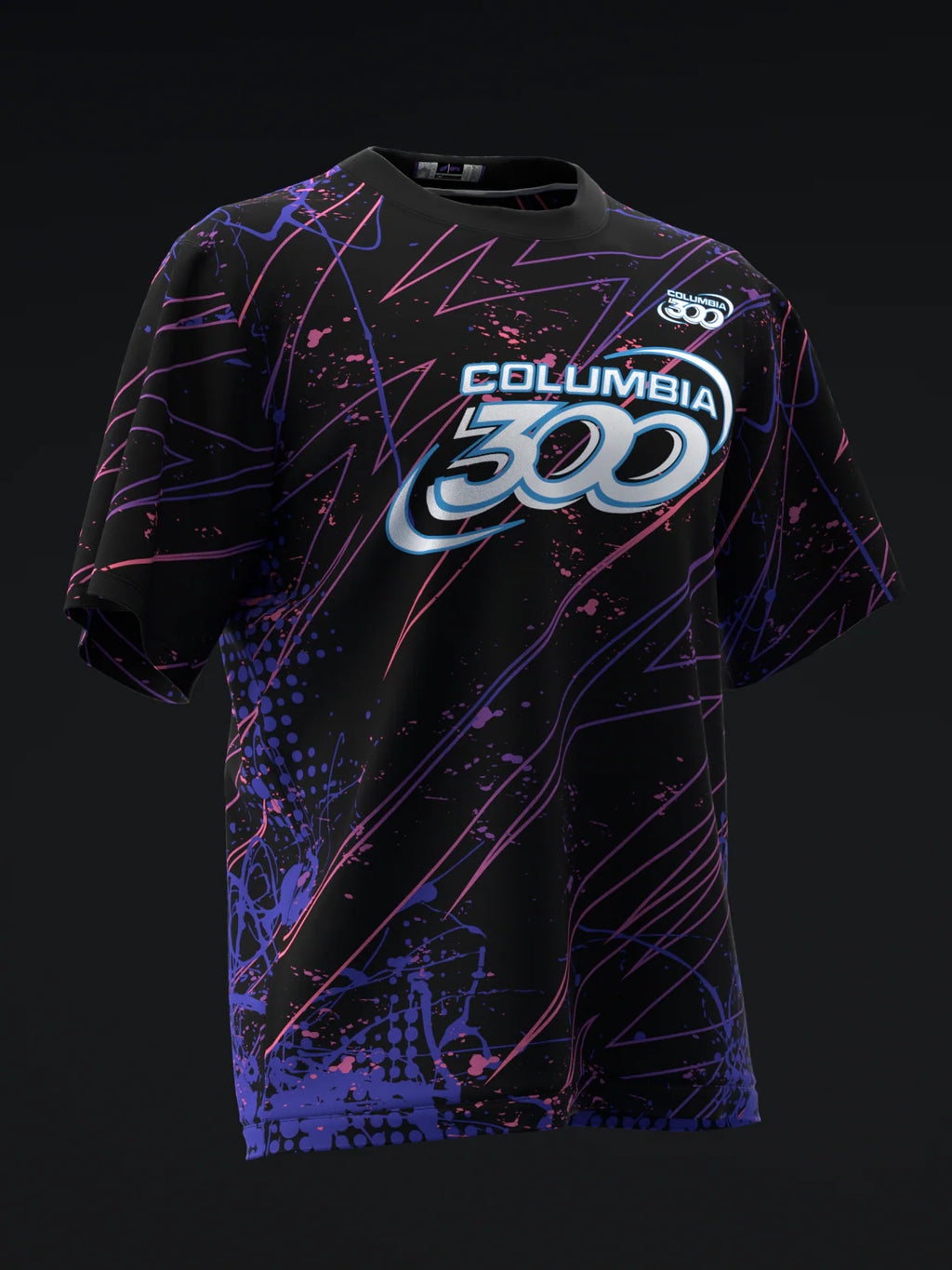 Custom Name - Columbia 300 Street Rally Bowling Jersey - All Size