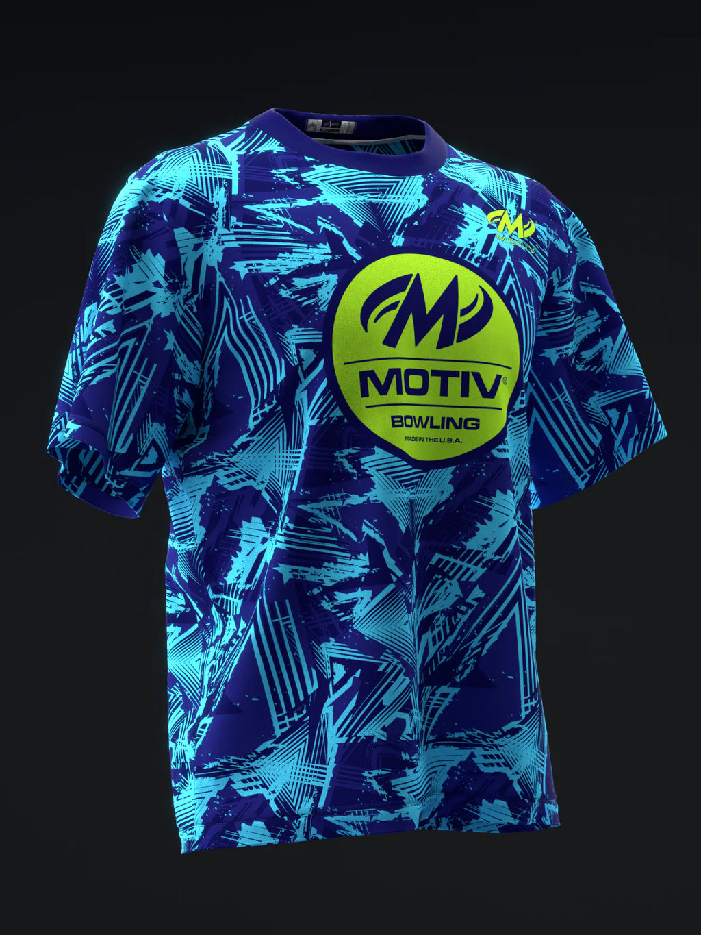 Custom Name - Motiv Evoke Hysteria Neon Bowling Jersey - All Size