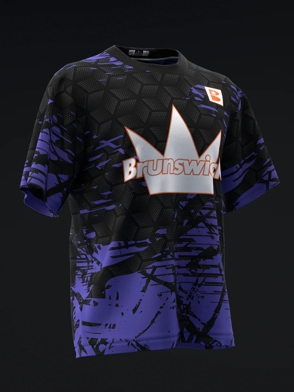 Custom Name - Brunswick Rhino PB Solid Bowling Jersey - All Size