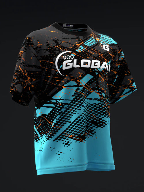 Custom Name - 900 Global Xponent Pearl Bowling Jersey - All Size