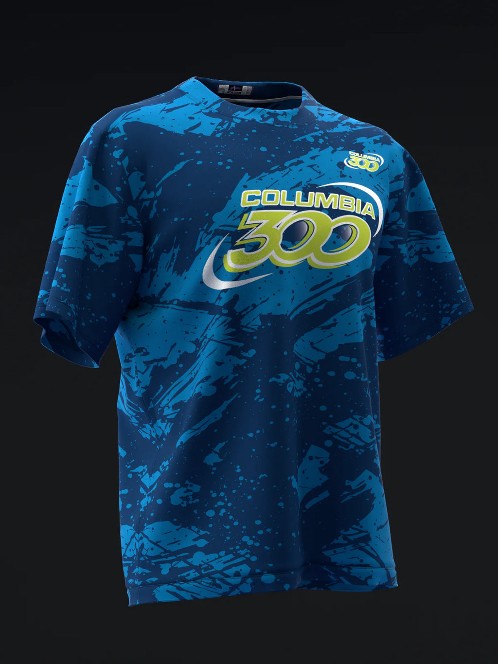 Custom Name - Columbia 300 Piranha Powercor Bowling Jersey - All Size