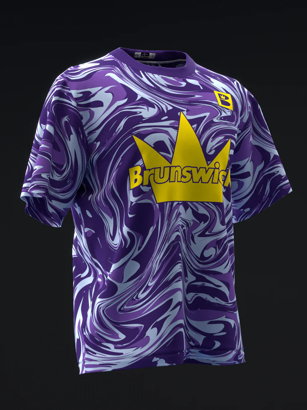 Custom Name - Brunswick Ethos Hybrid Bowling Jersey - All Size
