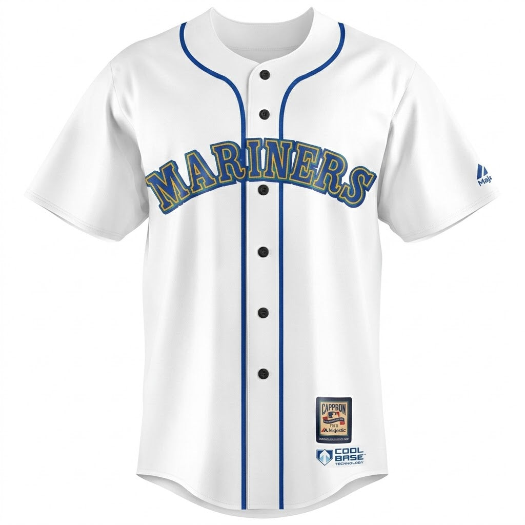 Custom Name - Mariners Randy Johnson #51 Retirement Baseball Jersey - All Size