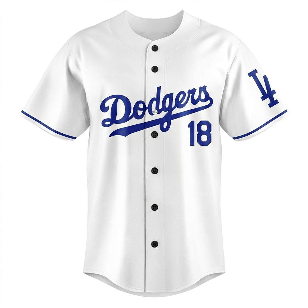 Custom Name - Dodgers x XG 2026 Thanks For Stopping By Baseball Jersey - All Size