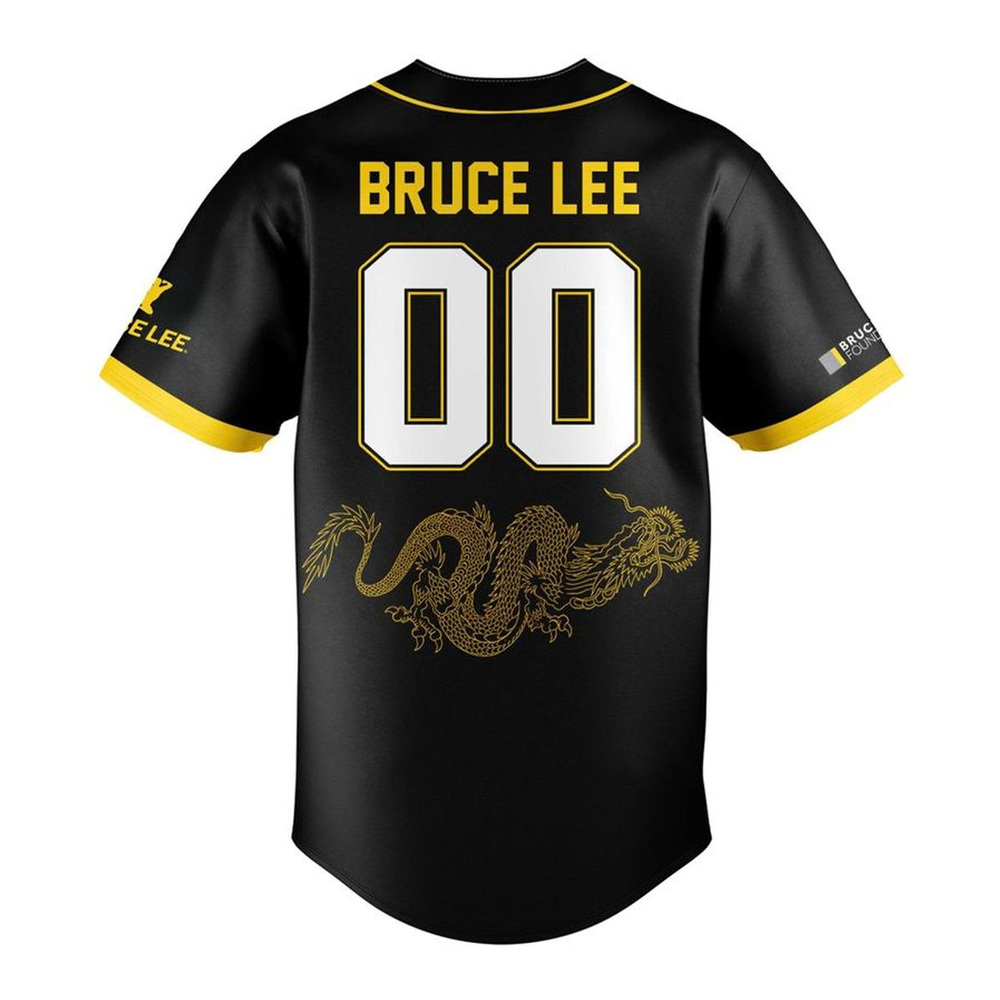 Custom Name - Mariners x Bruce Lee Night 2026 Baseball Jersey - All Size