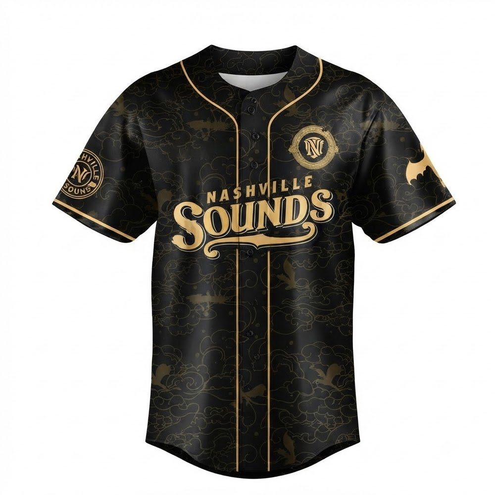 Custom Name -  Sounds x Fourth Wing 2026 New Version Baseball Jersey - All Size