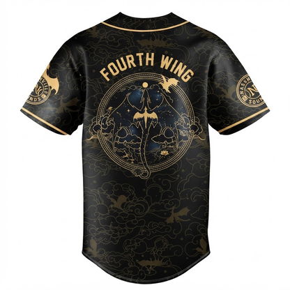 Custom Name -  Sounds x Fourth Wing 2026 New Version Baseball Jersey - All Size