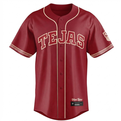Custom Name - Rangers City Connect 2026 Tejas Baseball Jersey - All Size