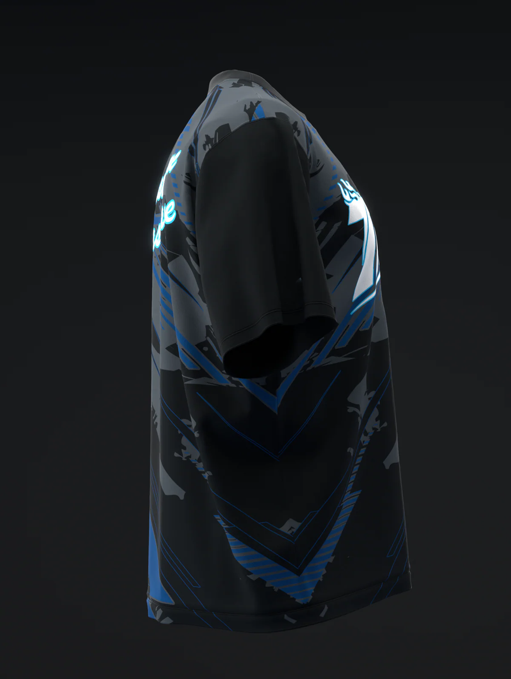 Custom Name - Track Stealth Hybrid Bowling Jersey - All Size