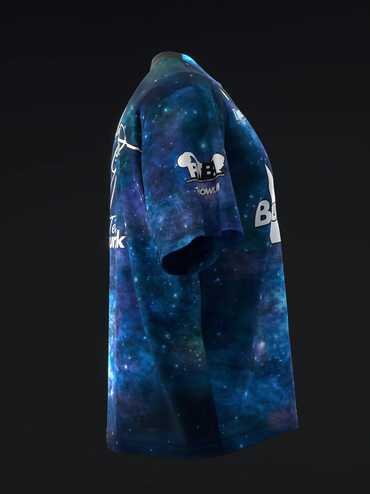 Custom Name - Ashly Galante Galaxy Bowling Jersey - All Size