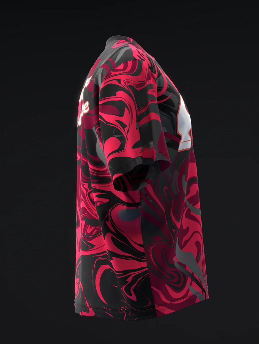 Custom Name - Hammer Anger Solid Bowling Jersey - All Size