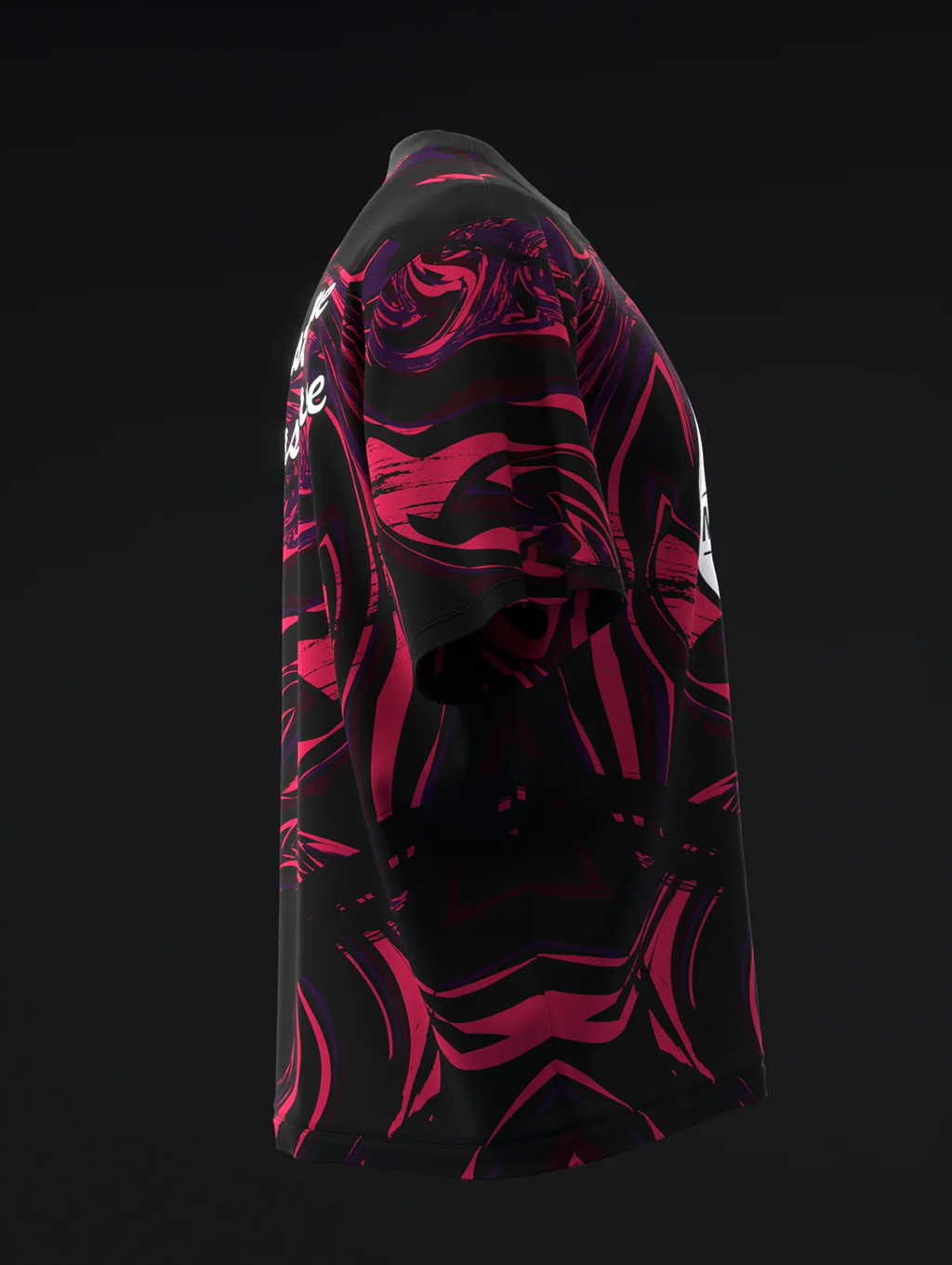 Custom Name - Motiv Crimson Jackal Bowling Jersey - All Size