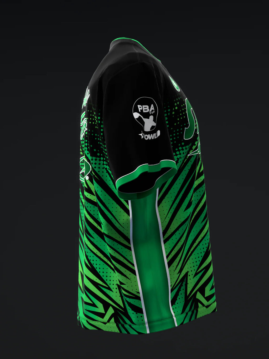 Custom Name - Darren Tang 2022 Colorway Green Black Bowling Jersey - All Size