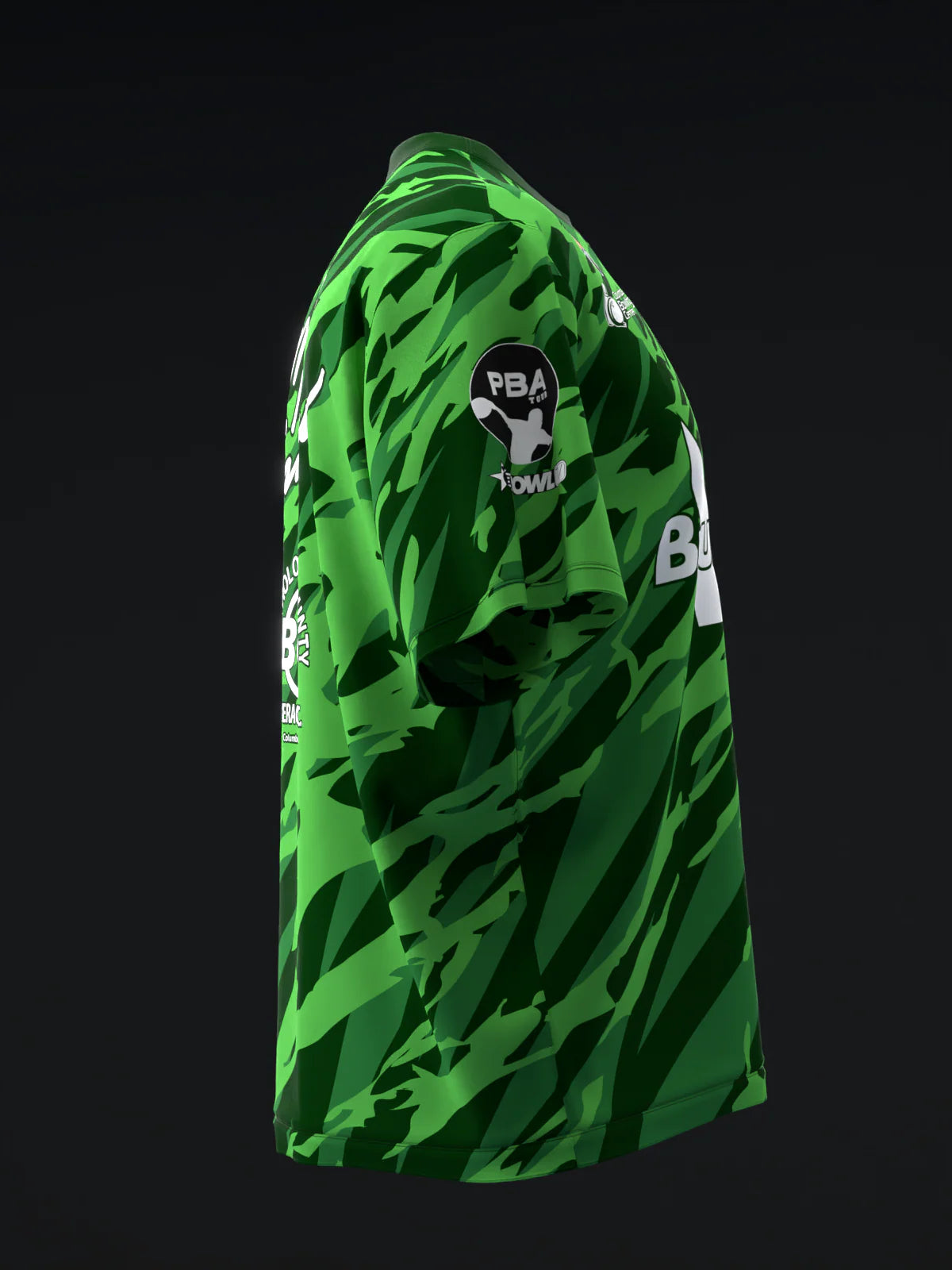 Custom Name - Matt Sanders Elbram Green Bowling Jersey - All Size