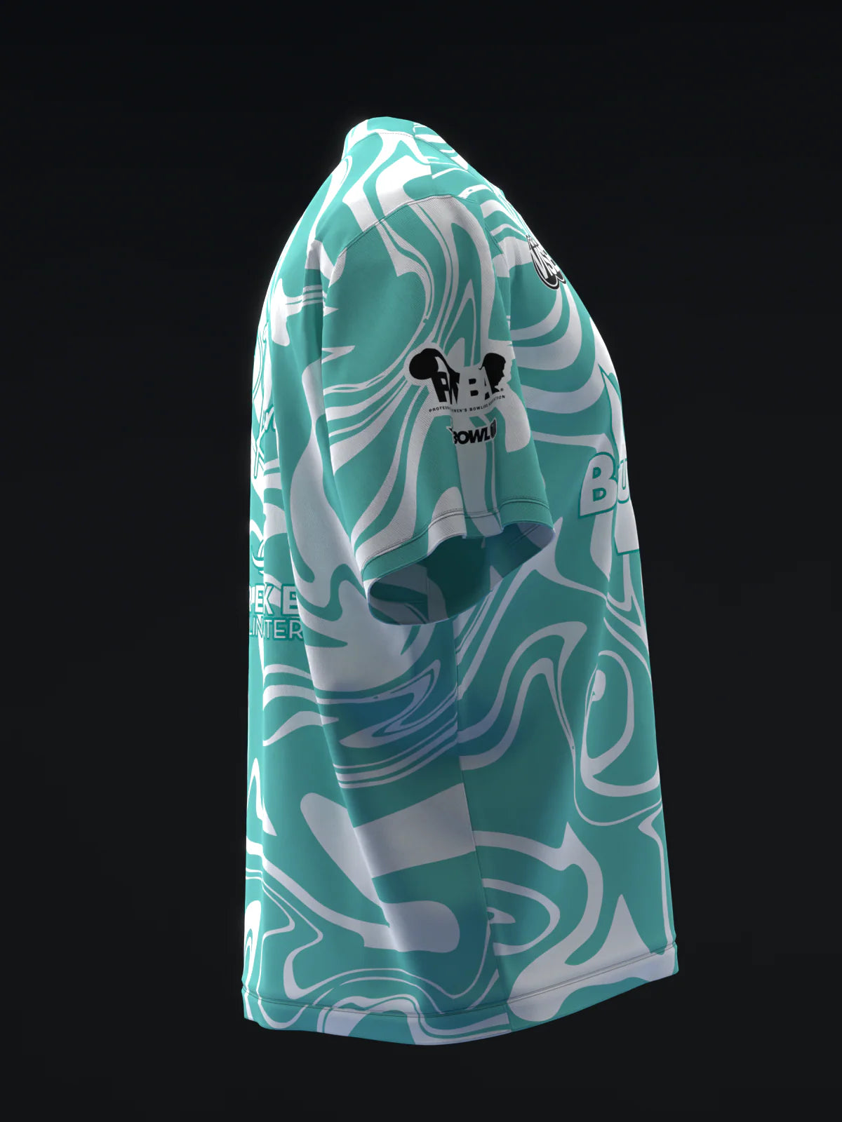 Custom Name - Sarah Klassen 2026 Spearmint Swirl Bowling Jersey - All Size