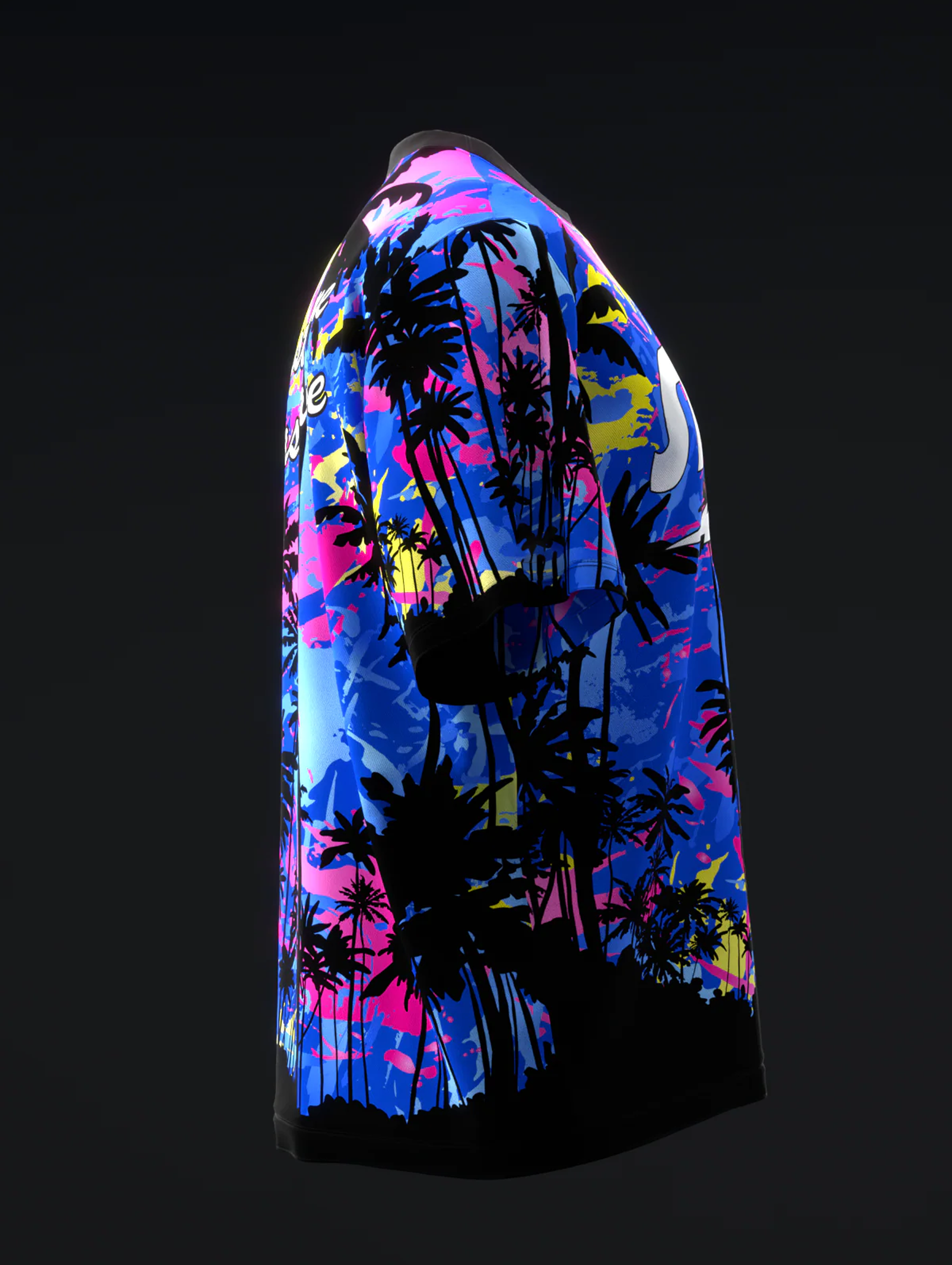 Custom Name - Storm Tropical Surge Pearl Bbp Neon Bowling Jersey - All Size
