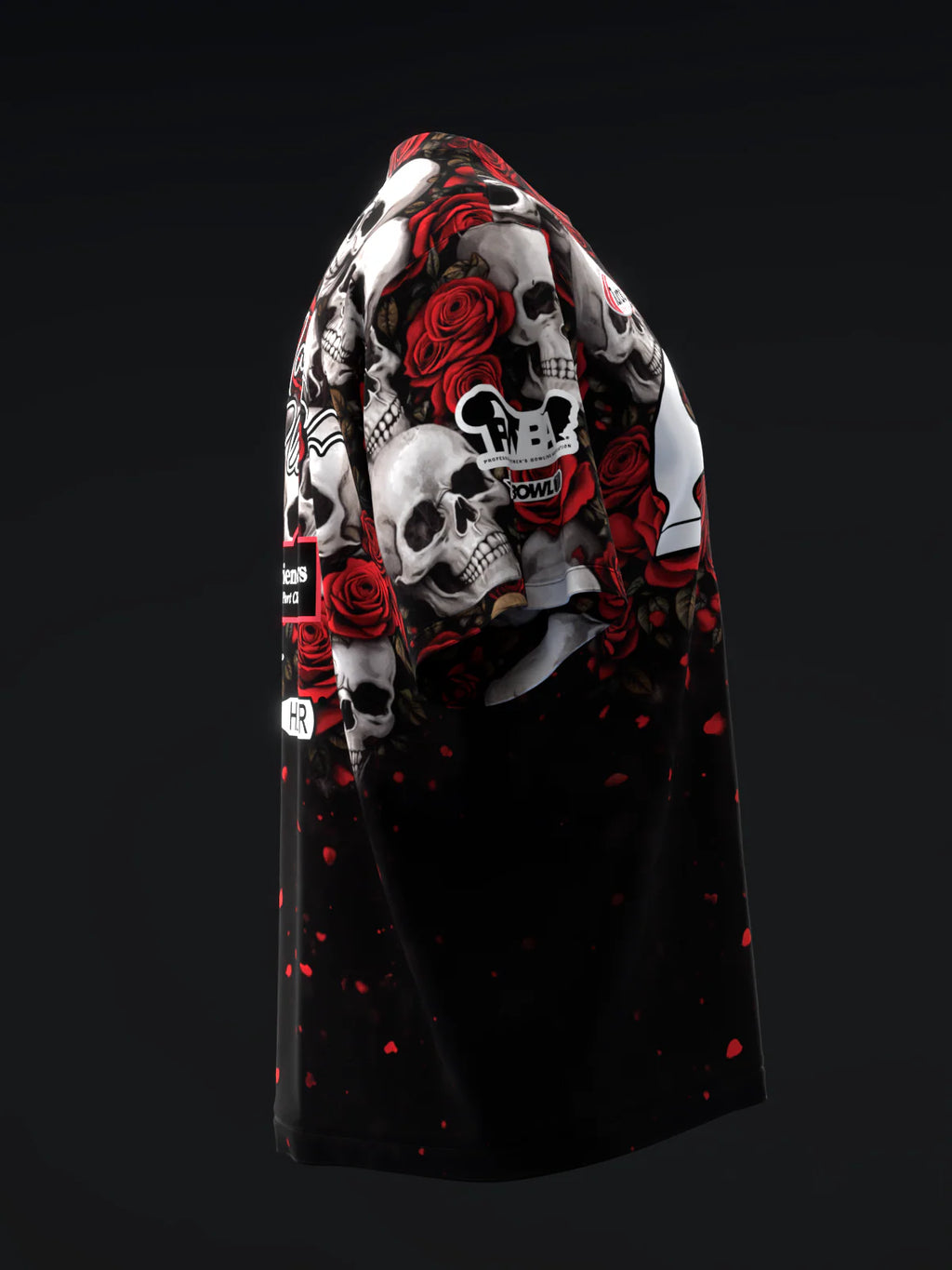 Custom Name - Mallory Clark 2026 Skull Roses Bowling Jersey - All Size