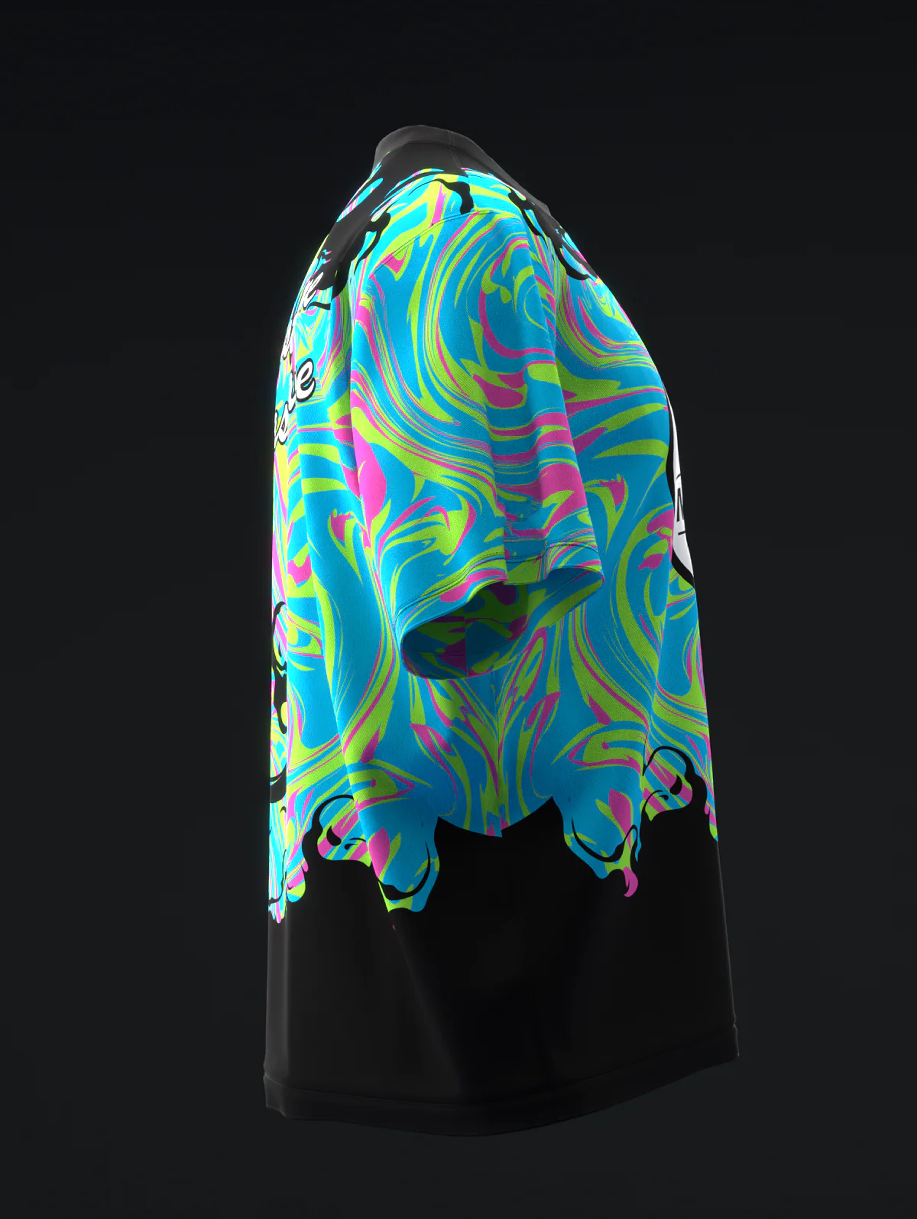 Custom Name - Motiv Evoke Neon Bowling Jersey - All Size