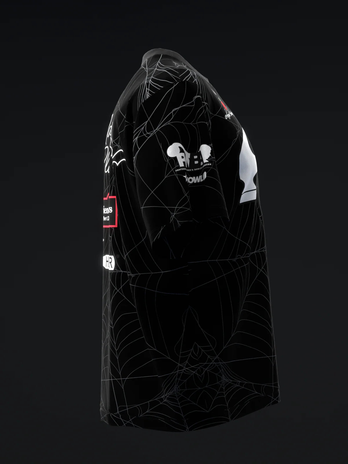 Custom Name - Mallory Clark Spider Webs Bowling Jersey - All Size