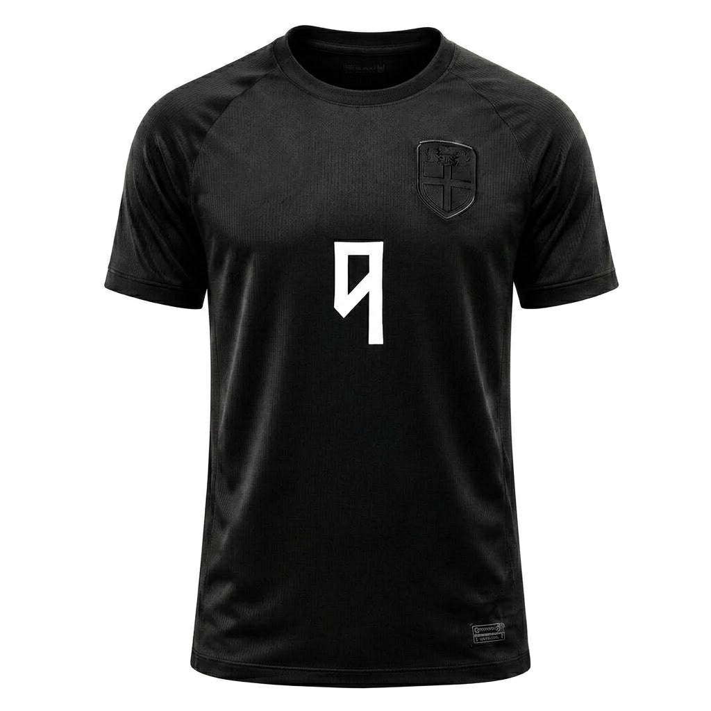 Custom Name - Braut Haaland Norway 2026 WC Home Jersey Soccer - All Size