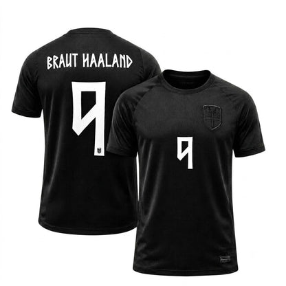 Custom Name - Braut Haaland Norway 2026 WC Home Jersey Soccer - All Size