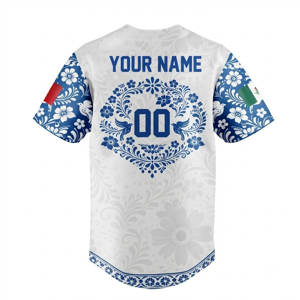 Custom Name - Dodgers x Mexico Heritage Night Baseball Jersey - All Size