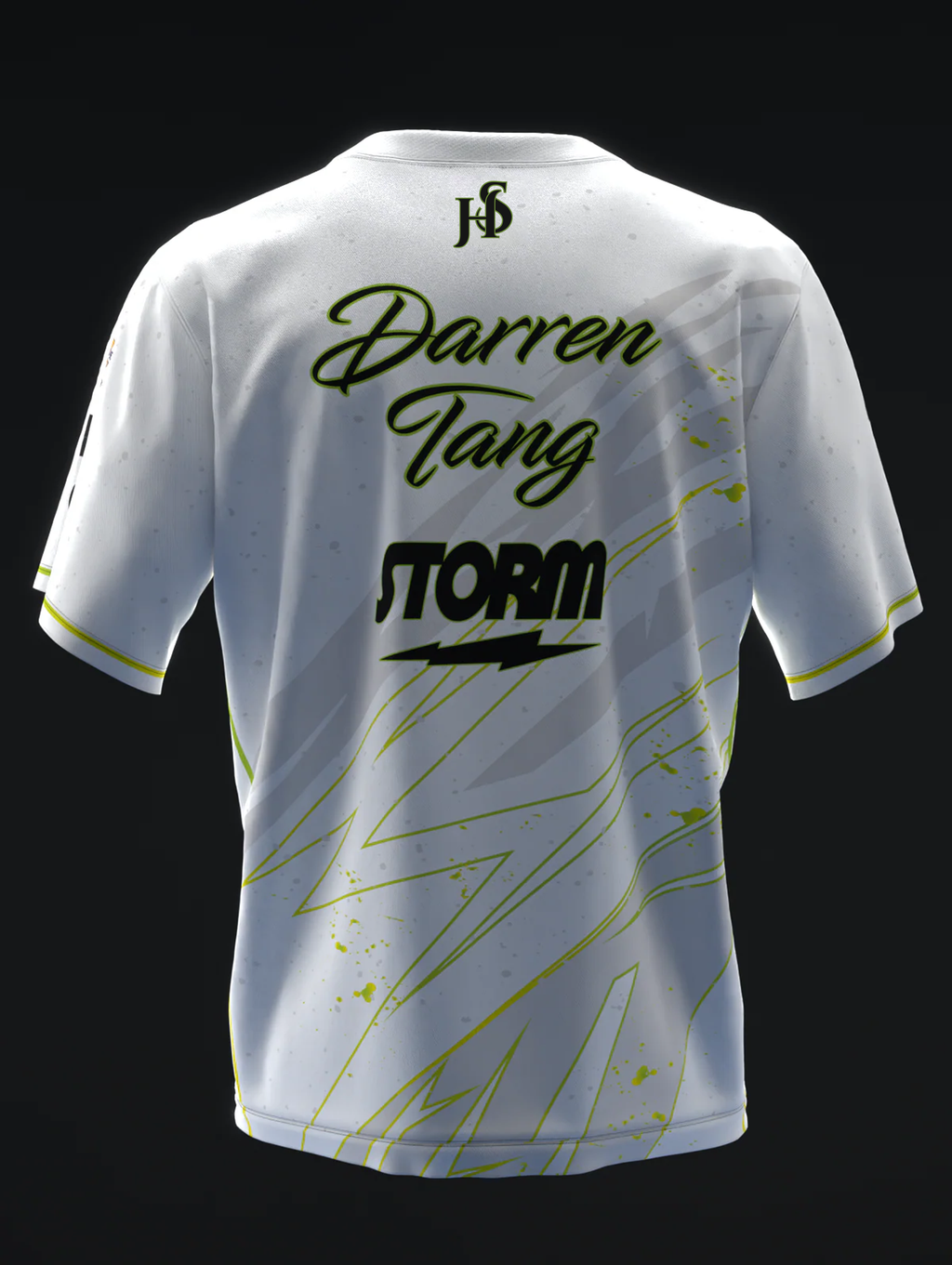 Custom Name - Darren Tang Lightning Lemon Lime Bowling Jersey - All Size