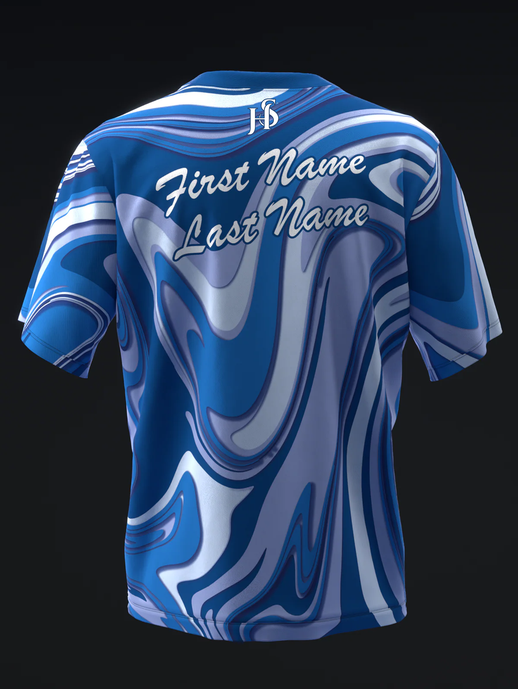 Custom Name - Track Cypher Pearl Bowling Jersey - All Size