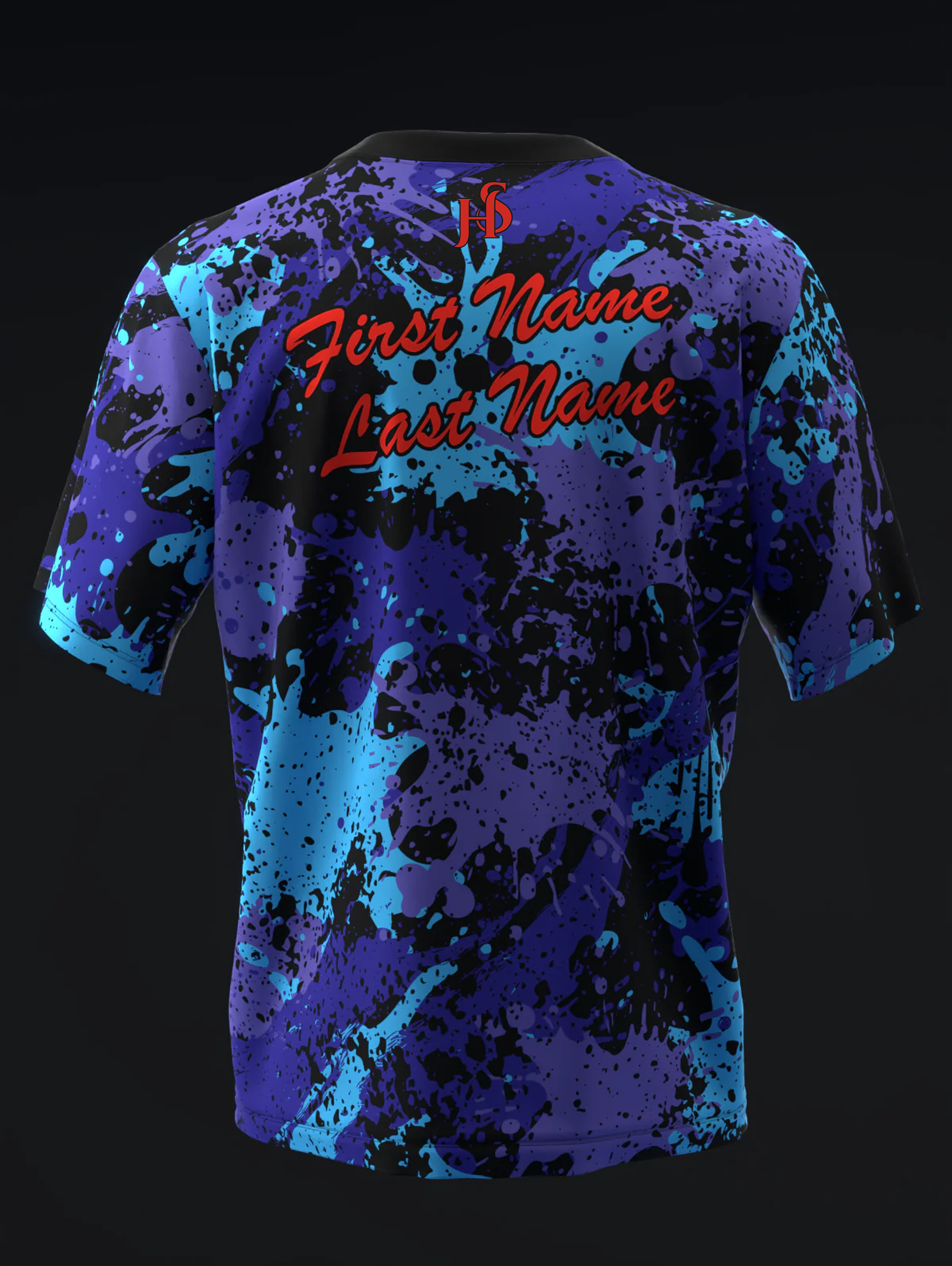 Custom Name - Motiv Venom Hysteria Bowling Jersey - All Size